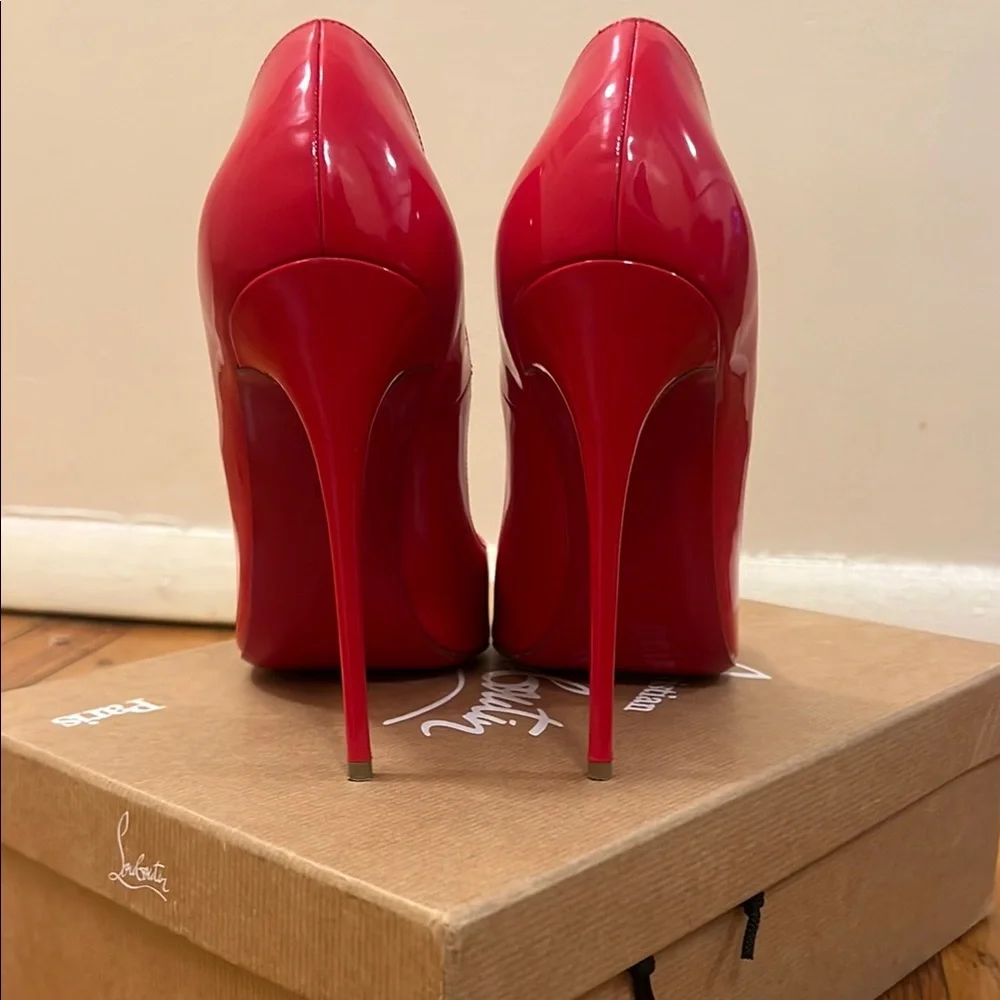 Christian Louboutin Red Patent So Kate Size 40 - Picture 5 of 10